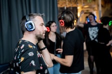 silent disco z Teatrem Dialogu, zdjęcie archiwalne