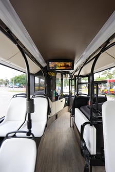 Wodorowy Nesobus na zajezdni MPK przy ul. Obornickiej