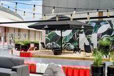Pitlane Summer Bar na dachu Wroclavii