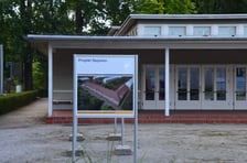 fragment wystawy plenerowej "Projekt Sępolno", Wrocław, 16.07.2024