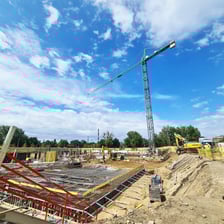 Budowa budynku Nowe Promenady, lipiec 2024