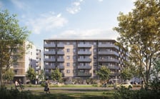 Wizualizacja budynku Nowe Promenady