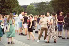 Potańcówka na pl. Wolności we Wrocławiu 20.07.2024