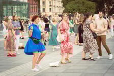 Potańcówka na pl. Wolności we Wrocławiu 20.07.2024