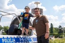 Piknik policyjny na Pergoli