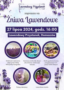 Lawendowy Przystanek w Domaszowie