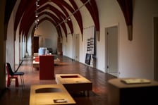 <p>Muzeum Architektury - wnętrze</p>