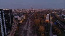 Przyszły Park Henrykowski - teren znajdujący się między Hubami, Tarnogajem i Przedmieściem Oławskim.