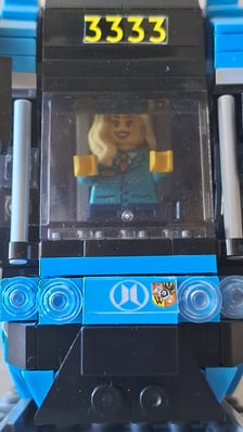 <p>Wrocławski Moderus Gamma zbudowany z klock&oacute;w Lego przez Mateusza, poznańskiego motorniczego</p>