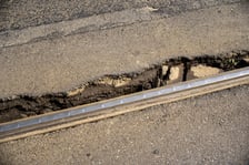 Ulica Pułaskiego w drugiej połowie sierpnia 2024