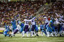 Zawodnicy Panthers Wrocław - Prague Lions