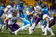 Zawodnicy Panthers Wrocław - Prague Lions