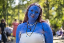 Dni Fantastyki 2024 - przebrani uczestnicy