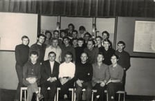 <p><span style="font-family: verdana, sans-serif; font-size: small;">Słuchacze kursu doszkalającego w 1969 roku</span></p>