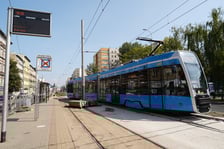 Remont torów na ulicy Grabiszyńskiej na wysokości skrzyżowania z Zaporoską i Szpitalną.