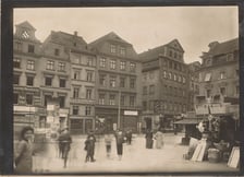 <p>Plac Nowy Targ, 1914</p>