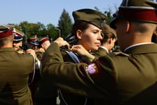 Promocja oficerska we wrocławskiej Akademii Wojsk Lądowych, 07.09.2024