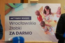 Konferencja prasowa w sprawie rozwoju opieki wczesnodziecięcej i programu odpłatności za żłobki w związku z programem "Aktywny Rodzic" - 09.09.2024