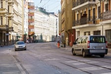 Szczytnicka po remoncie torowiska