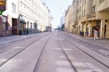 Szczytnicka po remoncie torowiska