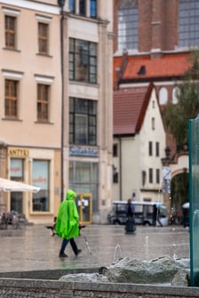 Deszcz we Wrocławiu