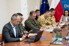 Sztab kryzysowy u wojewody dolnośląskiego - 12.09.2024