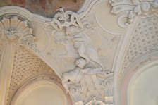 Wnętrze refektarza przy klasztorze dominikanów we Wrocławiu