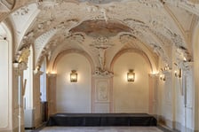 Wnętrze refektarza przy klasztorze dominikanów we Wrocławiu