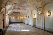Wnętrze refektarza przy klasztorze dominikanów we Wrocławiu