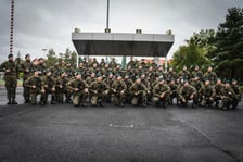 <p>Przysięga 10 Wrocławskiej Brygady Łączności</p>