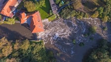 Obrona Marszowic. Zdjęcia osiedla z lotu ptaka