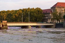 Odra we Wrocławiu, czwartek, 19 września rano
