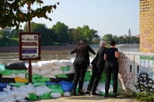 Zabezpieczenia w centrum Wrocławia, 18 września 2024