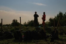 Podczas alarmu powodziowego we Wrocławiu