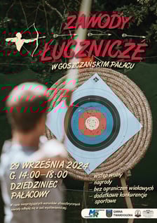 Zawody Łucznice w pałacu w Goszczu