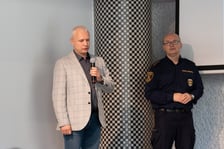 <p>Łukasz Łoboda z Wydziału Inżynierii Miejskiej UMW</p>