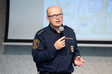 <p>Piotr Szereda ze Straży Miejskiej Wrocławia</p>