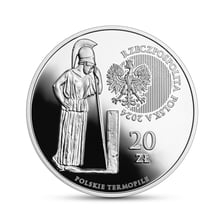 Moneta kolekcjonerska NBP. 20 zł z serii "Polskie Termopile" upamiętnia oblężenie Głogowa