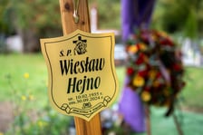 Pogrzeb Wiesława Hejno na Cmentarzu Osobowickim