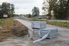 Droga rowerowa na Awicenny - budowa została chwilowo wstrzymana