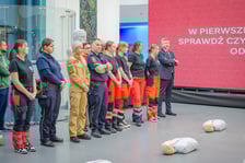 Pokaz udzielania pierwszej pomocy w USK we Wrocławiu - 16 października 2024