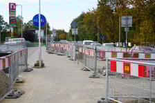 Przebudowywane drogi i ich okolica na Maślicach