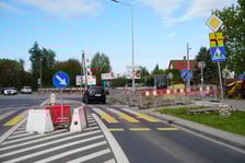 Przebudowywane drogi i ich okolica na Maślicach