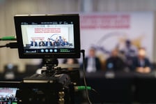 Zdjęcia z konferencji przed ME w karate shinkyokushin