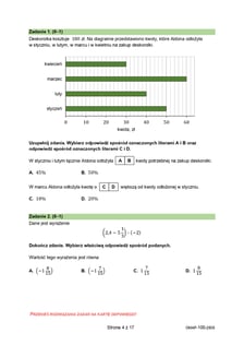 Egzamin ósmoklasisty 2025 z CKE - matematyka - arkusz 14 maja