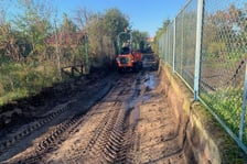 Budowa drogi rowerowej na Muchoborze Małym, która połączy ulicę Francuską z kładką nad Ślęzą