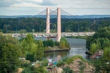 Most Milenijny we Wrocławiu