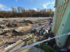 Pracownicy wrocławskiego MOPS pomagają na terenach zalanych