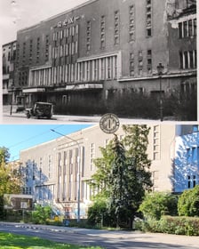 Współczesne i przedwojenne zdjęcia Wrocławia, Kino Lwów, ul. Hallera