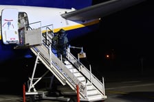 Ćwiczenia służb specjalnych na wrocławskim lotnisku
